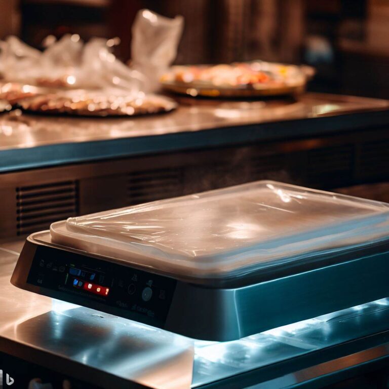 zgrzewarka próżniowa w lokalu gastronomicznym