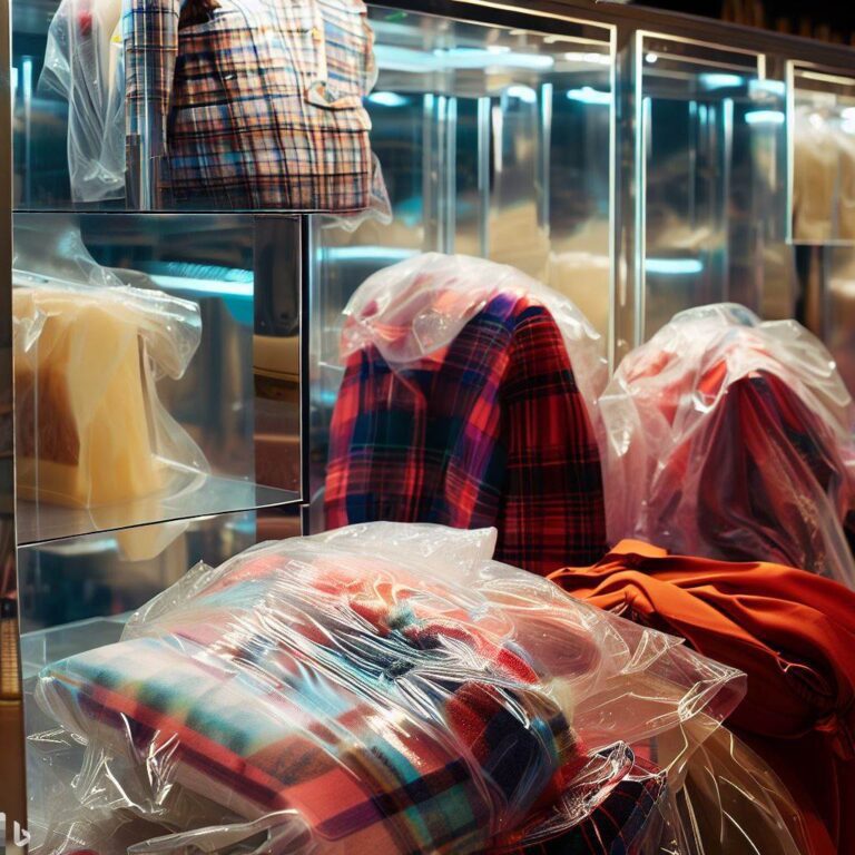 Pakowanie próżniowe ubrań