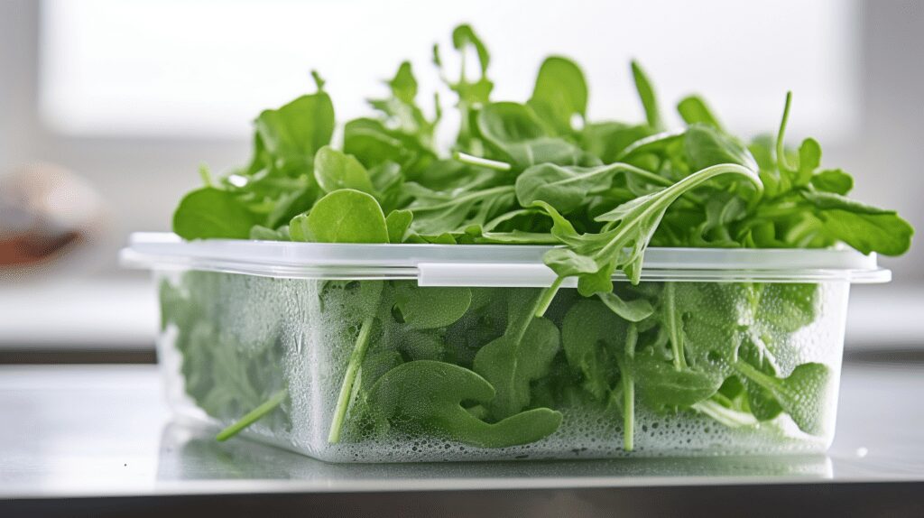 przechowywanie rukoli