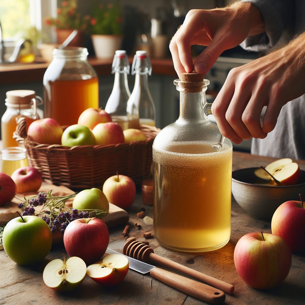 domowy ocet jabłkowy