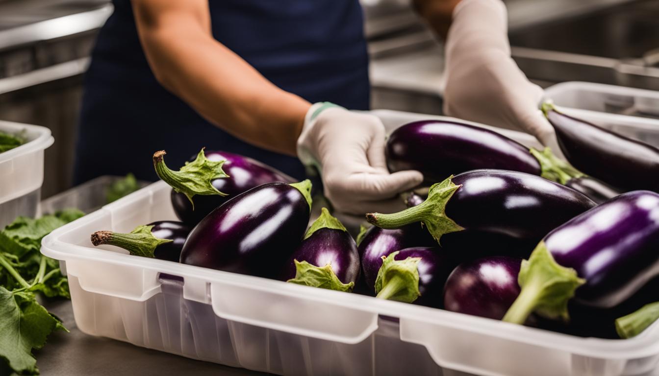 jak przechowywać bakłażany