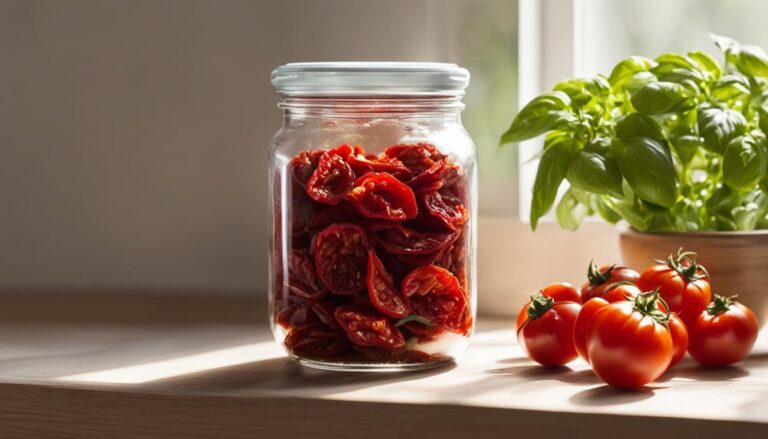 jak przechowywać suszone pomidory