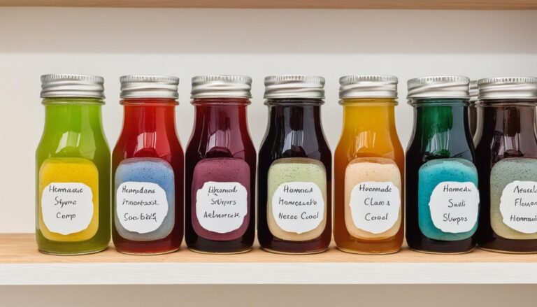 jak przechowywać syropy smakowe