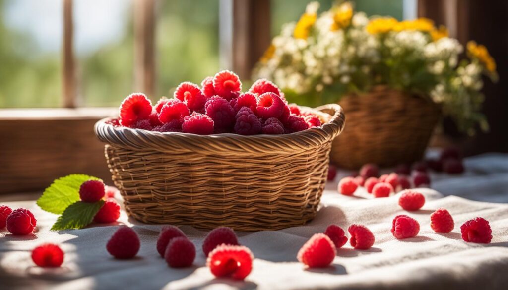 optymalne warunki przechowywania malin