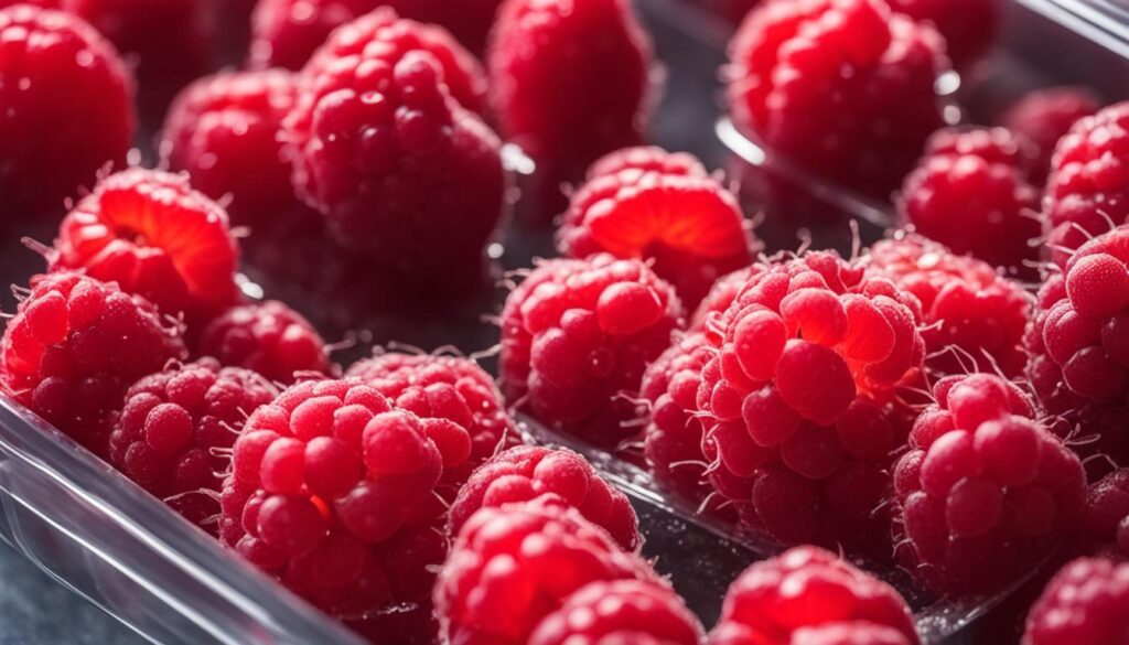 przechowywanie malin w lodówce