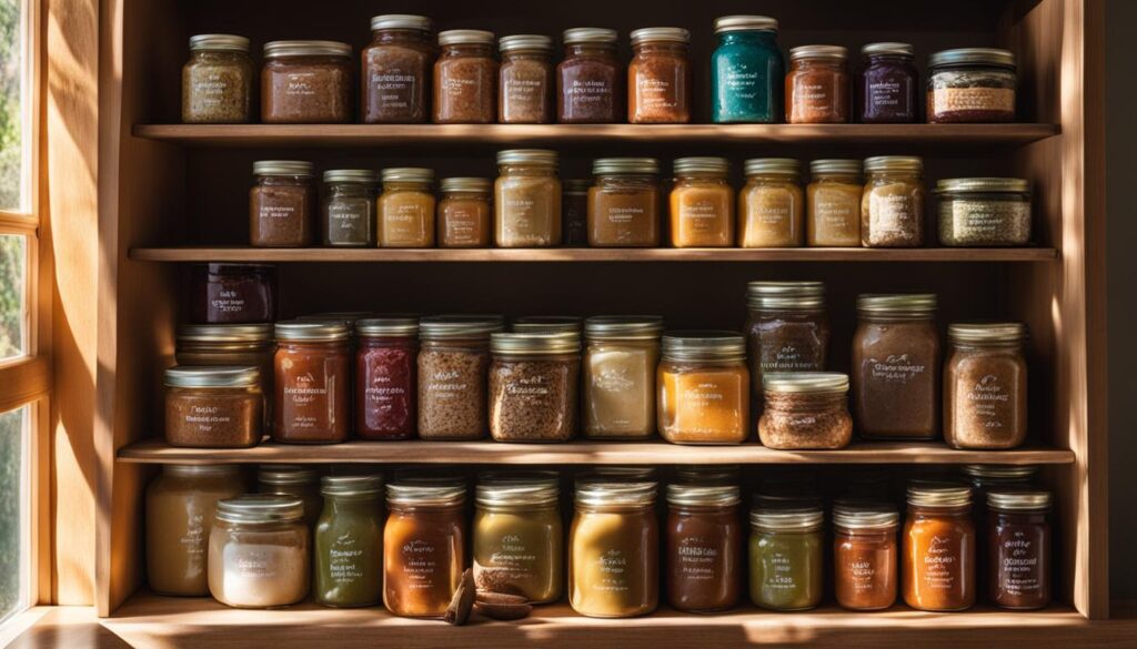 przechowywanie past do kanapek