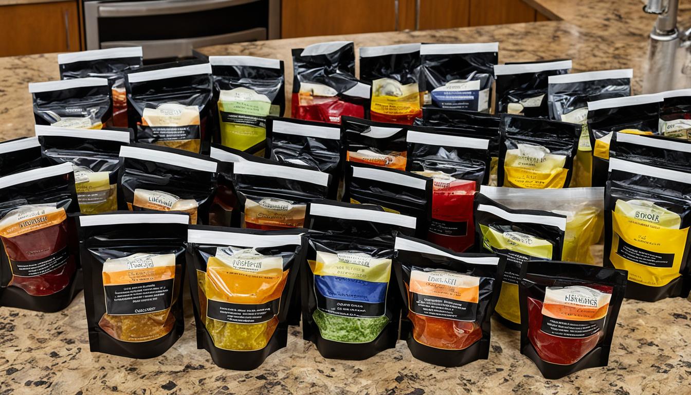 Oleje i sosy w workach próżniowych