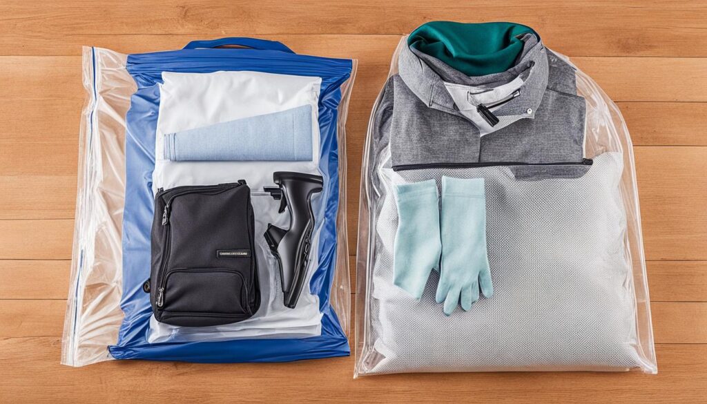 Pakowanie próżniowe odzieży