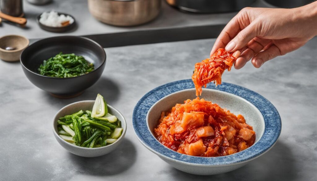 jak rozmrozić kimchi