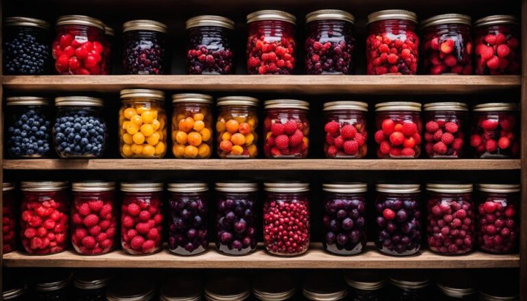 przechowywanie owoców leśnych