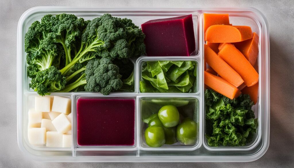 przechowywanie soków w zamrażarce