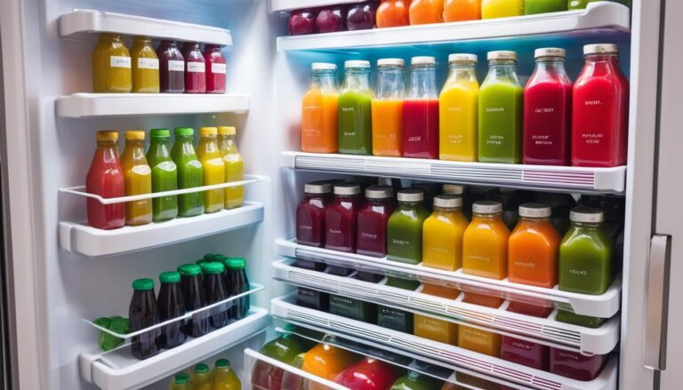 przechowywanie soków warzywnych