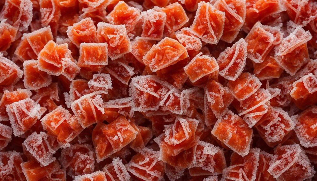 wpływ zamrażania na kimchi