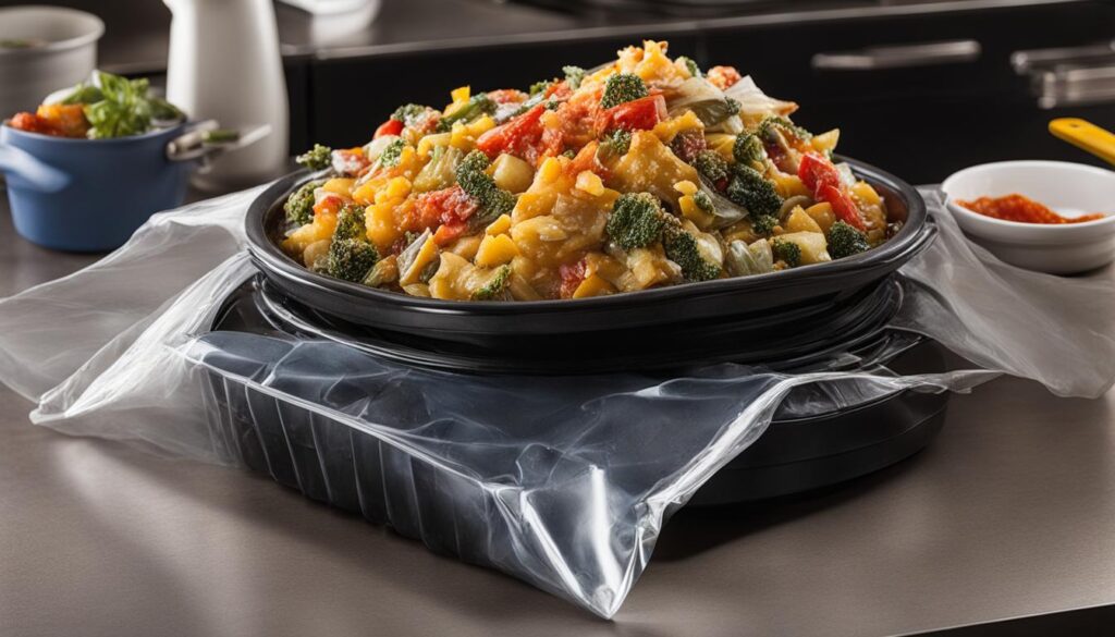 zagrożenia pakowania gorącego jedzenia