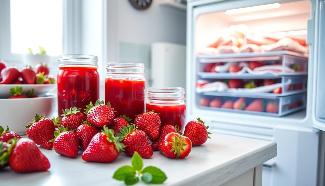 Jak mrozić truskawki