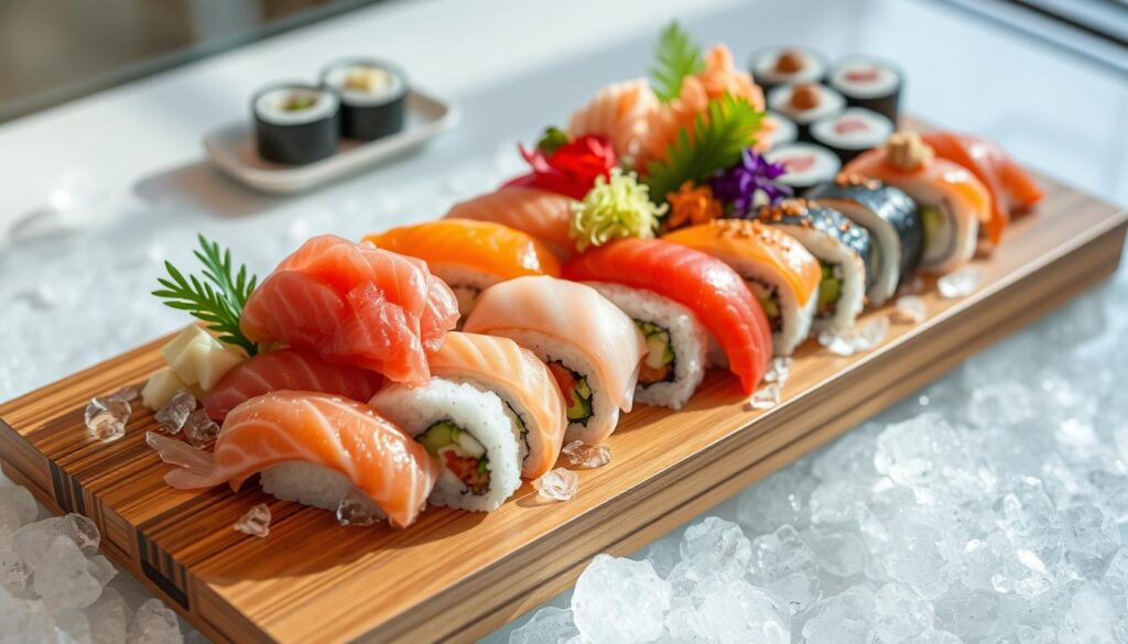 dbać o świeżość sushi