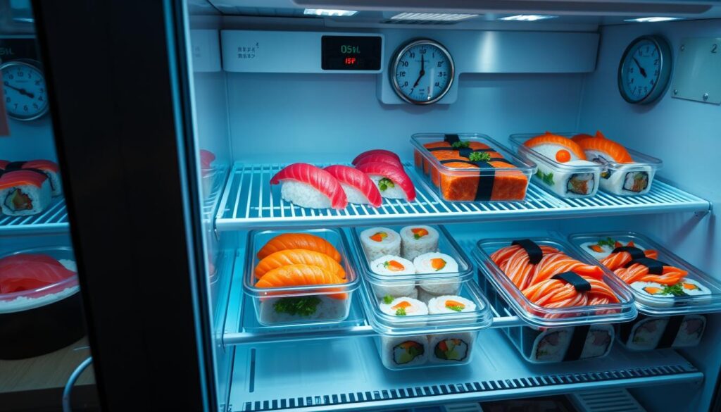 jak długo można przechowywać sushi w lodówce